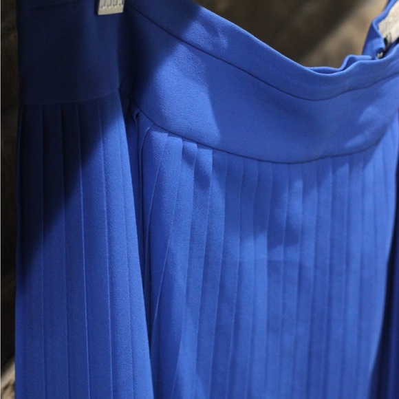 J. Crew Vibrant Blue Maxi Skirt Size 16 - Picture 3 of 5